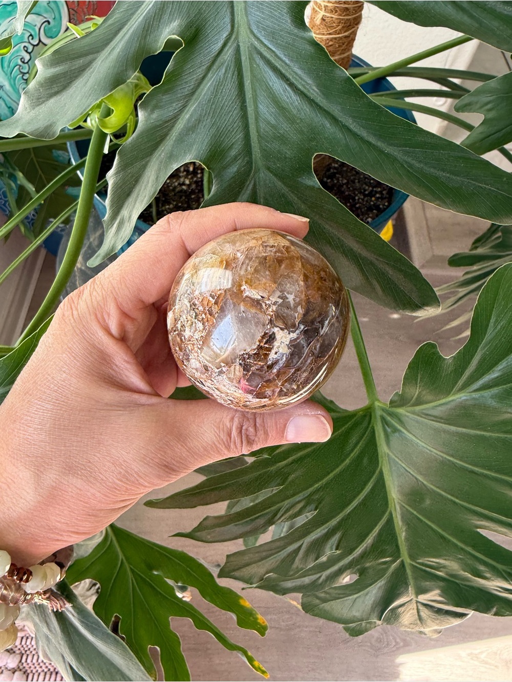 Golden healer sphere form Madagascar